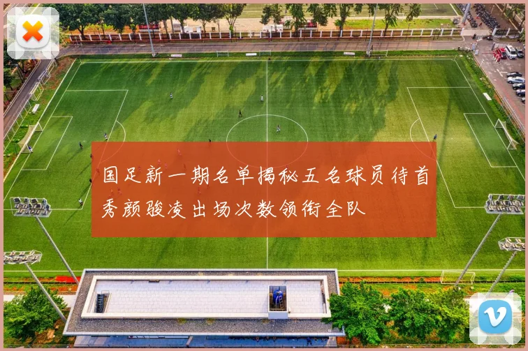 国足新一期名单揭秘五名球员待首秀颜骏凌出场次数领衔全队